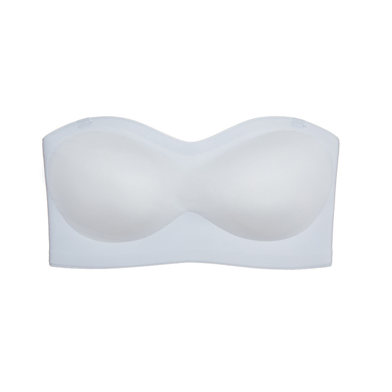 Women'S Fashion Strapless Invisible Wrapped Breast Seamless Underwear