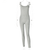 Women Solid Color Yoga Sports Jumpsuit