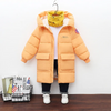 Kids Toddler Girls Boy Fashion Long Hooded Bubble Coat