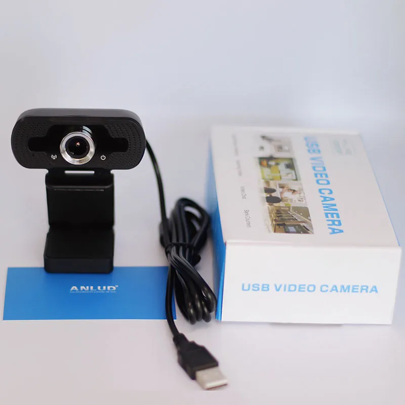 (Buy 1 Get 1) 1920*1080P Full HD USB Webcam With Built-In Microphone