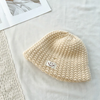 Kids Unisex Autumn Winter Casual Basic Versatile Smiley Knitwear Hat