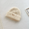 (Buy 1 Get 1) Kids Unisex Fashion Casual Versatile Heart-Shaped Embroidery Knitwear Hat