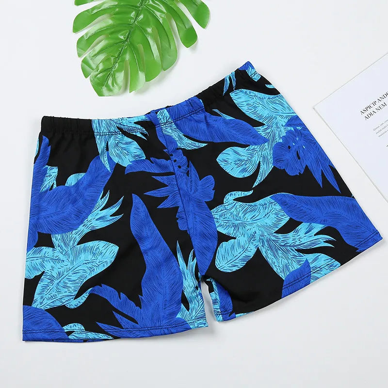 Kids Toddler Boy Fashion Beach Swimming Pool Hot Spring Digital Print Swim Shorts