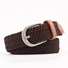 (Buy 1 Get 1) Men Women Fashion Casual Versatile Solid Color Canvas Woven Metal Buckle Belt