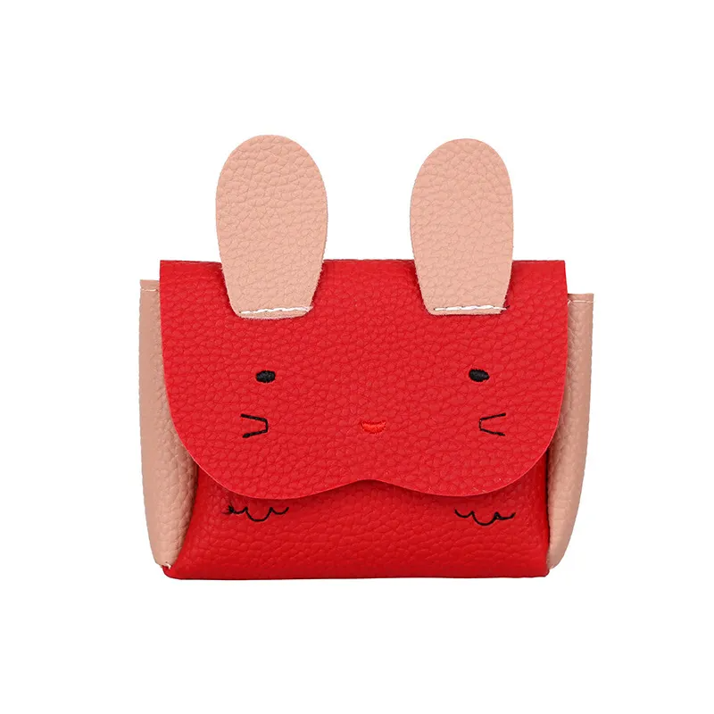 (Buy 1 Get 2) Kids Unisex Cute Casual Contrast Embroidered Bunny Mini Change Shoulder Crossbody Bag