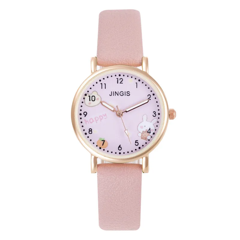 Kids Cute Little Fresh College Style Dial Watch