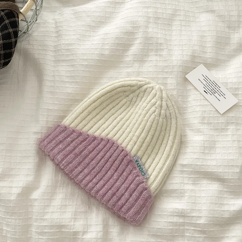 (Buy 1 Get 1)Kids Unisex Autumn Winter Cute Color Knitwear Hat