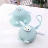 Children Kids Baby Fashion Girls Cartoon Penguin Woven Straw Shoulder Bag And Hat