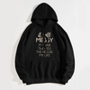 Casual Men Women Basic Letter Printing Thickened Hooded Sweater