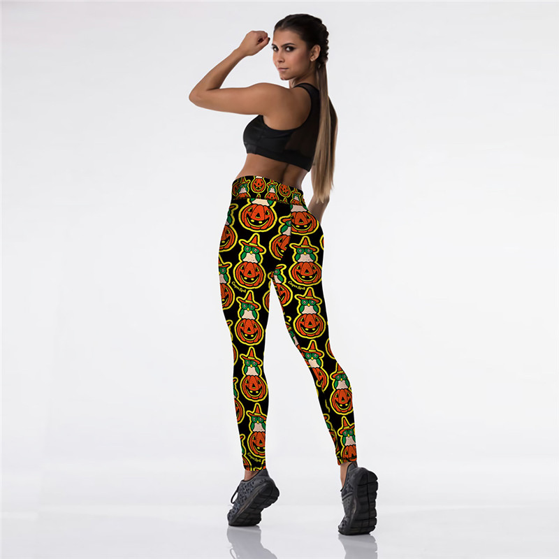 Women Halloween High Waisted Leggings