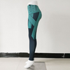 Stripe Print High-Waisted Sports Hip-Lifting Pants