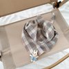 (Buy 1 Get 1) Kids Unisex Autumn Winter Casual Cute Versatile Cartoon Little Rabbit Playd Square Scarf