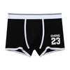 (Buy 1 Get 2) Men Fashion Casual Simple Letter Cotton Mid Waist Boxer Pants