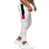 Men Fashion Color Blocking Drawstring Waist Sweatpants