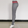 Plaid Print Fitness Sports Dancing Yoga Leggings Pants