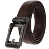 Men Casual Cowhide Automatic Buckle Belt