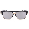 Classic Glamour Mirrored Retro Square Frame Men Sunglasses