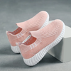 Kids Unisex Fashion Casual Colorblock Breathable Mesh Preppy Slip On Sneakers