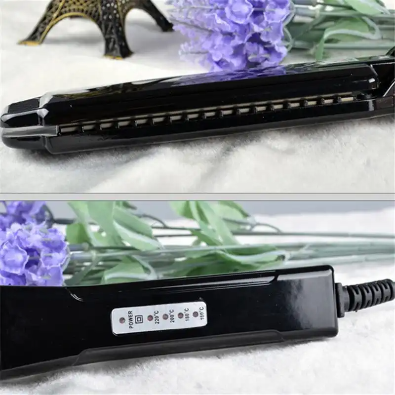 (Buy 1 Get 1) Four-Stage Thermostat Ceramic Hair Straightener