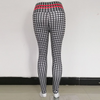 Plaid Print Fitness Sports Dancing Yoga Leggings Pants