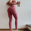 Women Fashion Solid Color Tight Sports Pants