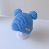 (Buy 1 Get 1) Kids Autumn Winter Casual Cute Fur Ball Solid Color Knitwear Hat