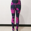 Abstract Lines Print Sexy High-Waisted Sports Yoga Pants