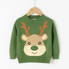 Kids Toddler Girls Boy Fashion Cartoon Christmas Elk Sweater