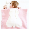 Kids Cute Rabbit Pattern Knitting Blanket