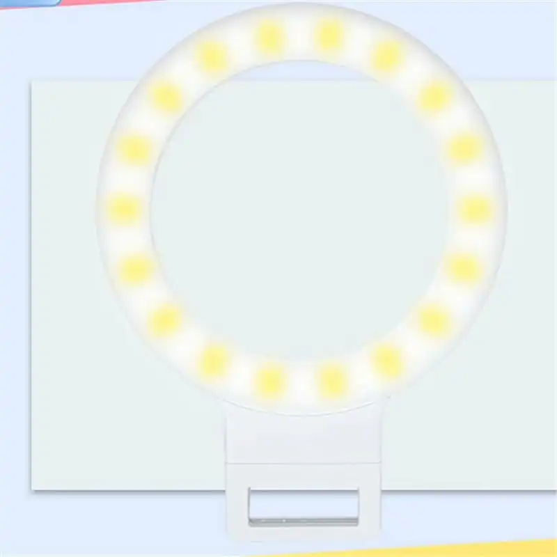 (Buy 1 Get 1) XJ18 USB Charge LED Selfie Ring Light