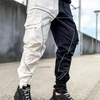 Men Fashion Casual Solid Color Cargo Straight Pants