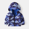 Kids Toddler Girls Boy Fashion Fall/Winter Waterproof Plus Fleece Printed Fleece Thick Warm Coat