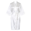 Women Solid Color Mid-Length Homewear Sleep-Robe