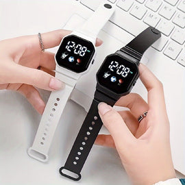 Men's Sports Watch - Multifunctional, Silicone Band, Digital Display for Teens & Couples FS