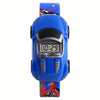 Kids Watch Small Car Shape Men and Women Children Digital Display Electronic Watch, Ideal choice for Gifts FS