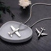 Titanium Steel Necklace Disco Pendant Simple All-match Necklace