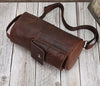 Crazy Horse Leather Vintage Crossbody Bag Minority Fashion