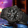 Men's Watch FYFT Boy's Metal Outdoor Trendy Multifunctional Electronic Watch, Ideal choice for Gifts FS
