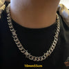 New Thorn Cuban Chain Matte Frosted Necklace