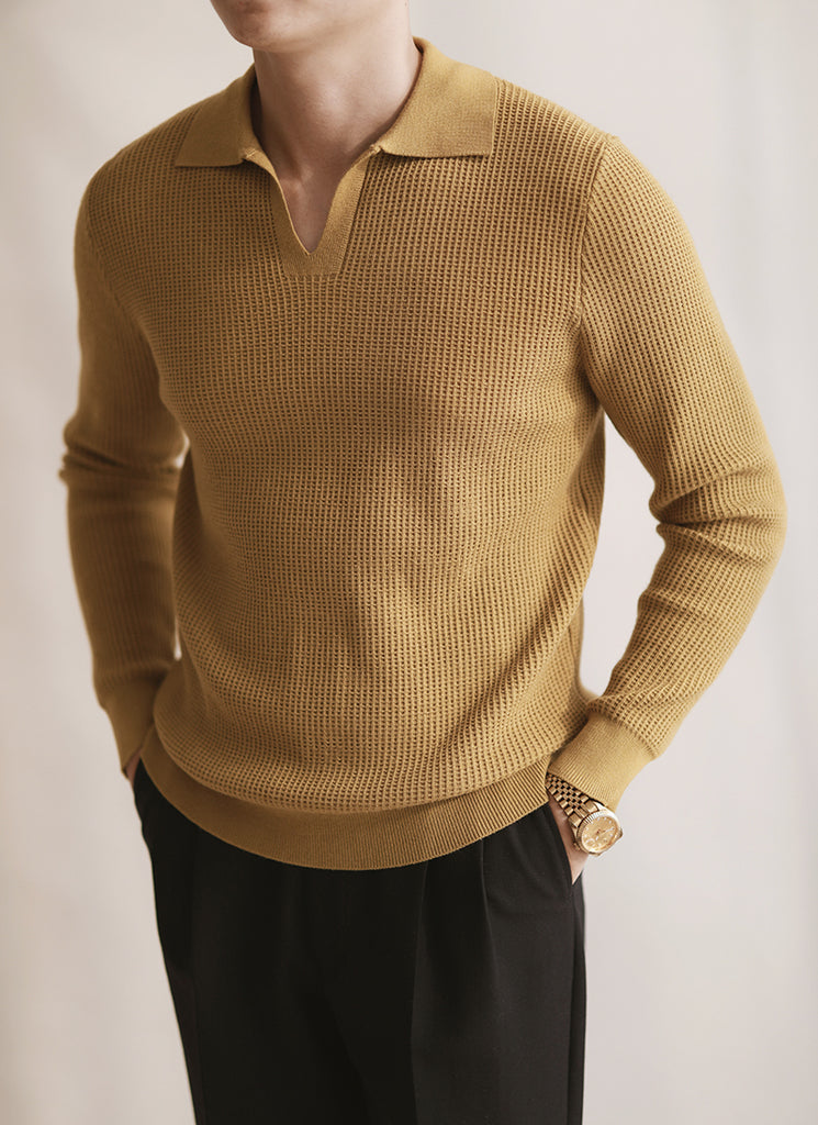 Men's Casual Warm Sweater Retro Long Sleeves