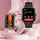 Smartwatch: 5.11 cm Full Touch Screen,, Text & Call Capable, Fitness Tracking, Exercise Modes, Pedometer, Distance, Calories, 100+ Exercise Modes, Wireless Enabled, Flashy Design, USB Charging, Li-ion Battery FS