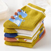 Buy 1 Get 1,  5 Pair Set Children Kids Baby Fashion Boys Dinosaur Breathable Socks