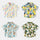 Kids Toddler Boys Fashion Casual Cute Cartoon Print Short Sleeve Lapel Shirt