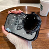 Buy 1 Get 1 Fashion Personality Astronaut Flip Lens Holder Electroplating Gradient Glitter Apple Case