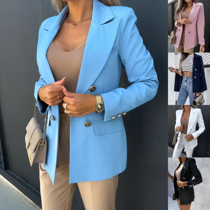 Double Breasted Fashion Blazer