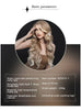 Women Fashion Gradient Large Wave Long Curly Wig