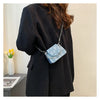 Buy 1 Get 1 Women Fashion Floral Mini Chain Square Crossbody Bag