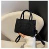 Buy 1 Get 1 Women Fashion Plaid Solid Color Mini Handle Crossbody Bag