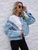 Women Fashion Casual Loose Denim Jacket