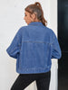 Women Fashion Casual Loose Denim Jacket